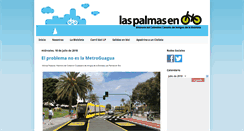 Desktop Screenshot of laspalmasenbici.org